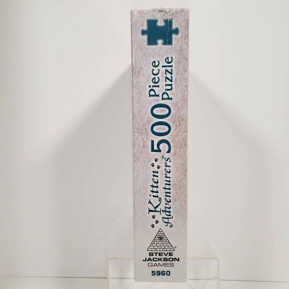 Steven Jackson Jigsaw Puzzle Kitten‎ Adventurers 500 Pieces  New Sealed Games - Picture 4 of 6